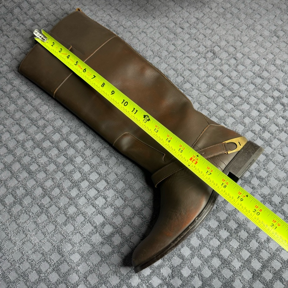 GOLDEN GOOSE CHARLIE WOMEN BOOTS IN DARK BROWN LEATHER & CLAMO ON THE HEEL - Picture 14 of 15